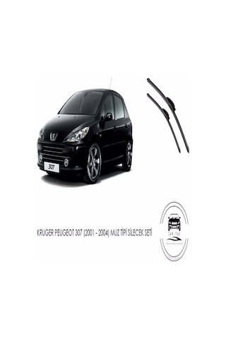 Peugeot 307 Muz Silecek Takımı 1.4 1.6 2.0 Motor Araca Özel Aparat 2001 - 2004