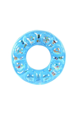 Mavi Renkli 60 Cm Yüzme Deniz Simit Havuz Simit Çok Renkli