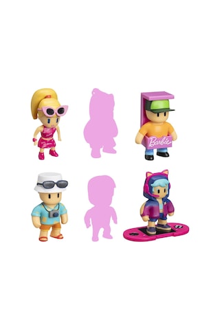 Pmı Stumble Guys Barbie Figür 6'lı Set Sgb2060 Model 1 Diğer