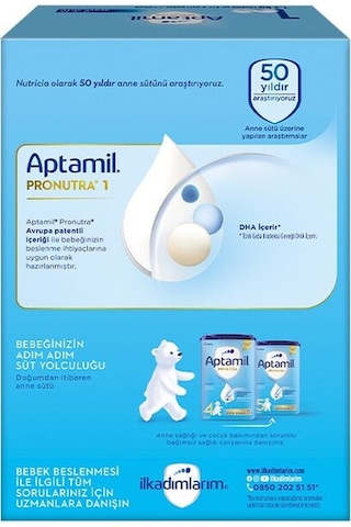Aptamil 1 Bebek Sütü Maması 1200 G