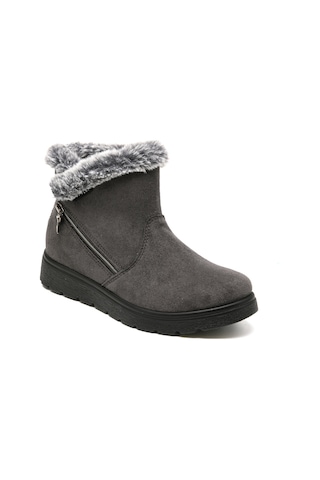 Antracıte Bot Kadın 45 U30 Ux Fly Flot Cloth Woman Boot Anthracite Antrasit
