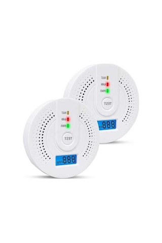 Artfulabode Yatak Ve Pille Paket Ofis Odası, Mutfak, Monoksit Monoksit Karbon Karbon Işık İçin Ev, Ekranlı Dijital Diğer Dedektörü, Dedektörleri, Co Co Çalışan Alarmı 2 Cb Diğer