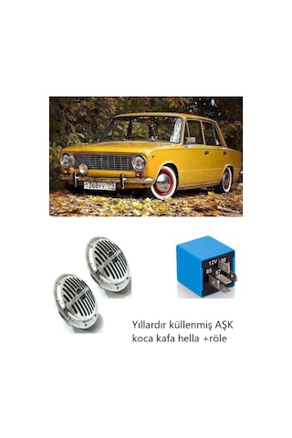 Hella Korna 13 cm Koca Kafa titreyen saydırmalı Röle aynı gün k