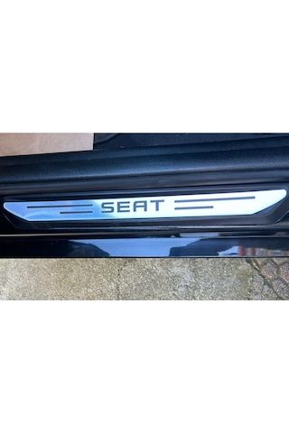 Seat Ibiza Özel Kapı Eşik Yazısı Krom