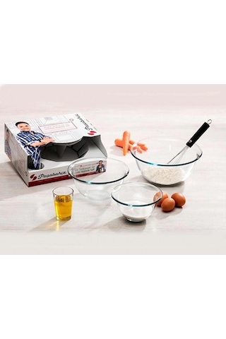 Paşabahçe 259035 Arda Türkmen Mutfak Yardımcıları 4'lü Set Şeffaf Paşabahçe 259035 Arda Türkmen Mutfak Yardımcıları 4'lü Set Şeffaf
