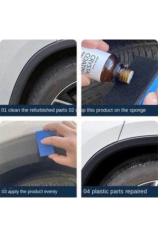 Novahub Araba Cam Yenileme Sıvısı 30ml, Kristal Kaplama 0