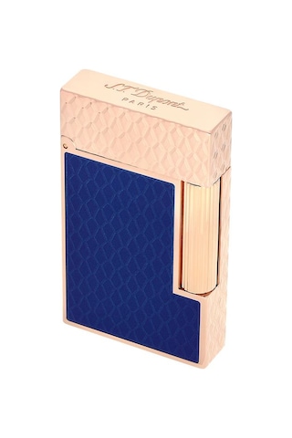 S.t. Dupont Ligne 2 Mavi-gold Puro Çakmağı 16632 - Tr6785