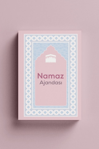 Namaz Ajandası Pembe Çok Renkli