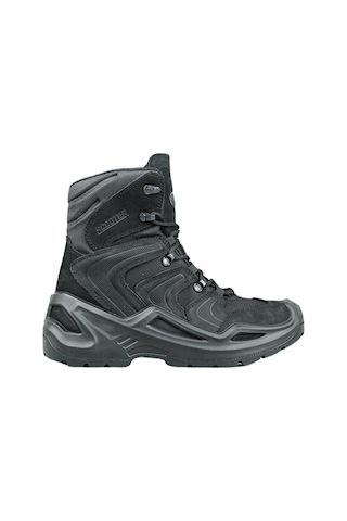 Scooter G3100 Unisex Watertight Hakiki Deri Su Geçirmez Tactical Outdoor Askeri Bot Nubuk Siyah