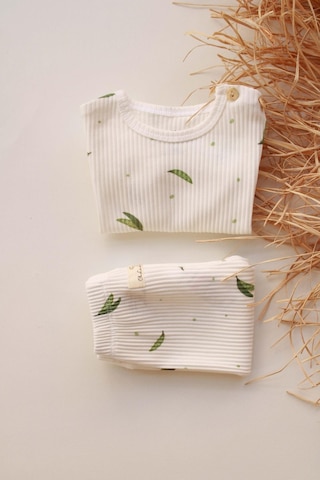 Sweet Pea Bebek Alt Üst Takım Krem