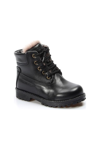 Fast Step Hakiki Deri Kürklü Unisex Çocuk Worker Bot 006kpa1002 001
