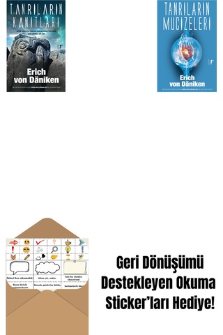 Tanrıların Kanıtları + Tanrıların Mucizeleri + Okuma Sticker'ları
