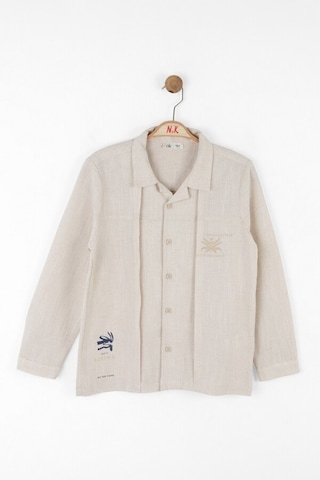 Xo Kids Erkek Çocuk Gömlek 8-14 Yaş 48350 Krem