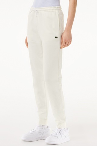 Lacoste Kadın Straight Fit Beyaz Eşofman Altı Beyaz