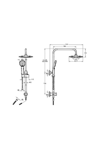 Artema 3c Duş Kolonu A45786