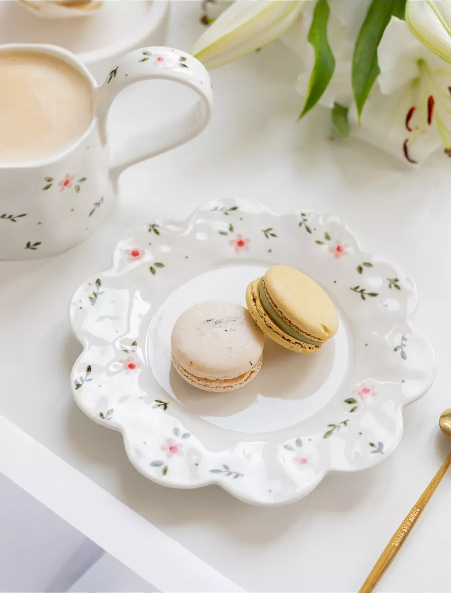 Perex Çay Takımı Tabak Ve Kupası, 350 Ml 245583273 Beyaz