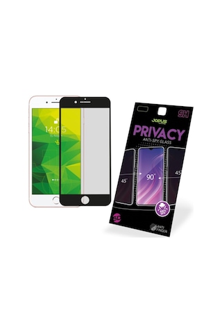 Apple Uyumlu iPhone 8 Plus Hayalet Ekran Privacy Görünmez Gizli Tam Kaplayan Kırılmaz Cam