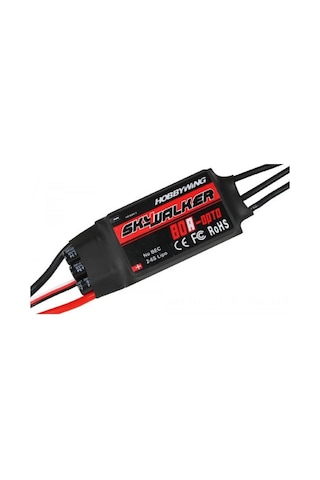 Skywalker Esc 80A Brushless Fırçasız Motor Hız Kontrol Sürücüsü