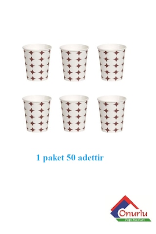 Karton Bardak 7oz 50'li