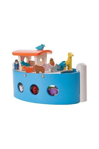 Plan Toys Ahşap Nuhun Gemisi Ve Hayvanlar