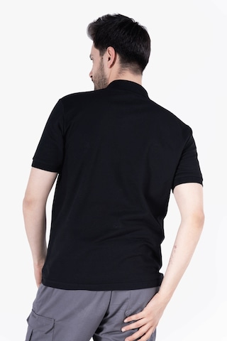 Polo Yaka T-shirt Siyah