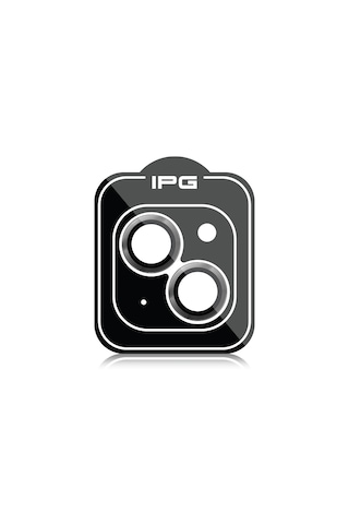 Apple Uyumlu iPhone 14 / 14 Plus İçin Ipg Kamera Lens Koruyucu - Uzay Grisi