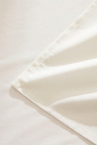 Kaşmir Home Basic %100 Pamuk Tek Kişilik Çarşaf Takımı Offwhite