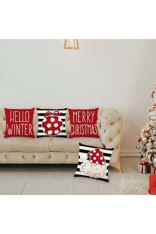 Suntek Noel Yastık Kılıfı Noel Oturma Odası Kanepe Ev Için