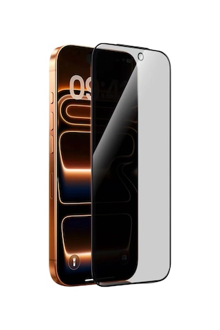 Hdd Apple İphone 18 Pro Max Uyumlu Hayalet Full Cam Koruyucu - Siyah