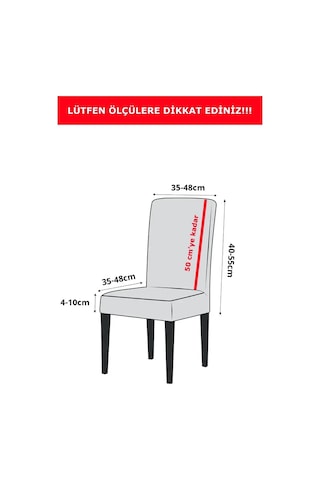 Mandaş 6lıset Jakarlı Lastikli Sandalye Kılıfı-şal Desen Lacivert Lacivert