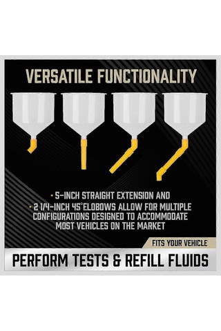 15 Adet/takım Araba Radyatörü Soğutma Suyu Doldurma Hunisi Seti Fotoğraf Renkli Diğer