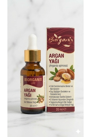 Life %100 Saf Argan Yağı Saç Bakım Serumu 20 Ml Onarıcı Besleyici Life %100 Saf Argan Yağı Saç Bakım Serumu 20 Ml Onarıcı Besleyici
