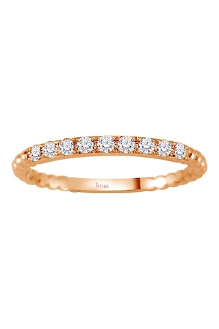 Sirius G Renk 0,19 Karat Pırlanta 9 Taş Yüzük 0804R0300