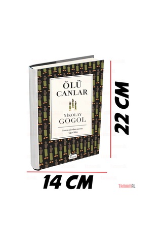 Ölü Canlar / Nikolay Gogol Lüx Bez Ciltli Sert Kapak Dünya Klasik