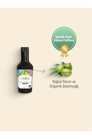 Ravla Organik Zeytinyağı Bebek ve Çocuklara Özel Yüksek Polifenol Serisi 250 ML
