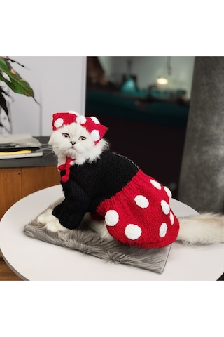 Kedi Ve Köpek İçin Minnie Mouse Kostümü