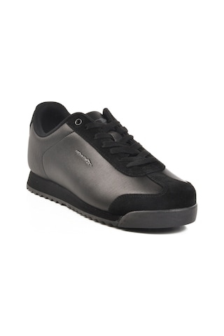 Siyah Memory Foam Unisex Spor Ayakkabı Peru G Siyah-siyah