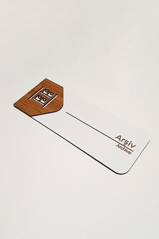 Arşiv Kapı Tabelası 19x7 Cm Çift Katmanlı