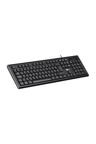 Lecoo Kb101 Usb Kablolu Siyah Türkçe F Klavye Numpadli
