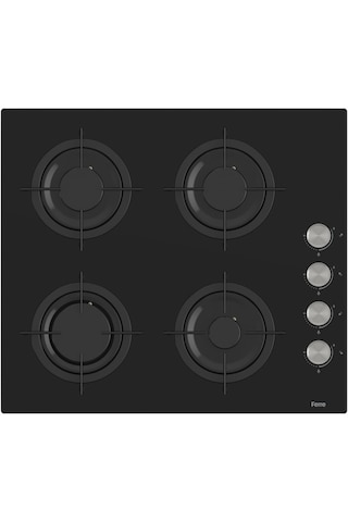 Ferre Fryart CS Serisi XE63MI - CS205 - D063 Ankastre Set Inox - Siyah