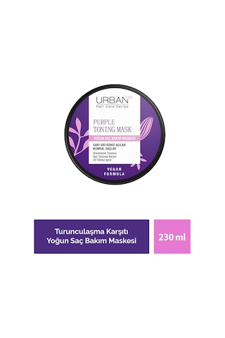 Urban Care Purple Toning Yoğun Saç Maskesi 230 Ml