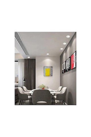 Cata 7 Watt Cob Led Spot Beyaz Gövde Beyaz Işık Kdl107 6400k Çok Renkli
