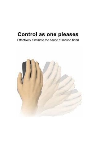 Silikon Bilek Desteği Mouse Pad Mobil Avuç İçi Dayanağı Ofis El Dayanağı, Özellik: Siyah Sol El