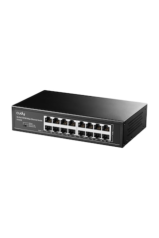 Cudy FS1016 16 Port 10/100 Mbps Metal Rackmount Masaüstü Switch