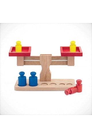 Ony-409 Kutuda Ahşap Terazi