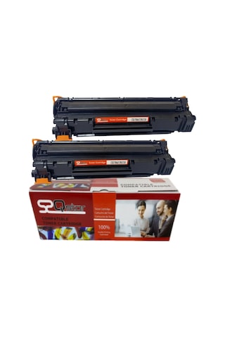 Hp Çipli Ce278a 78a 2'li Ekonomik Paket  Uyumlu Toner P1566 P1606dn M1536  Uyumlu Toner