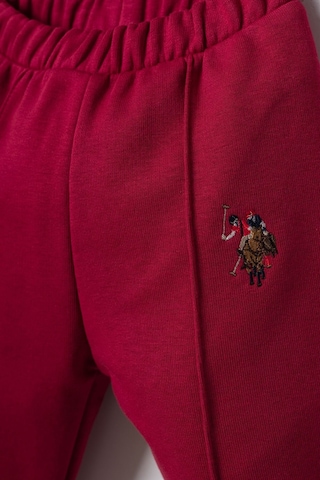 U.S. Polo Assn. Erkek Bebek Nakışlı Bordo Uzun Kol Pijama Takım Usb3170-c-v1 Usb3170-c-v1