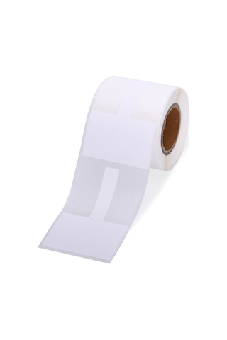 Kablo Etiketi Kendinden Yapışkanlı Termal Baskı Etiket Kağıdı Su Geçirmez Yağ Geçirmez Yırtılmaya Dayanıklı Etiket Bandı Dp23 Serisi Termal Yazıcı Etiket Yapma Makinesi İçin, 1 Rulo 125