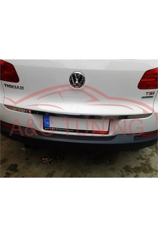 Volkswagen Tiguan Krom Bagaj Alt Çıta Formlu 2007-2015 Paslanmaz