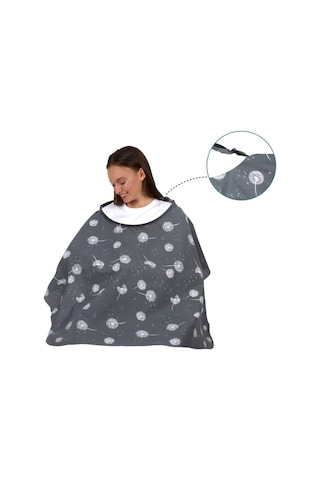 Sevi Bebe Tokalı Emzirme Örtüsü Art-6372 Uç Uç Desen
